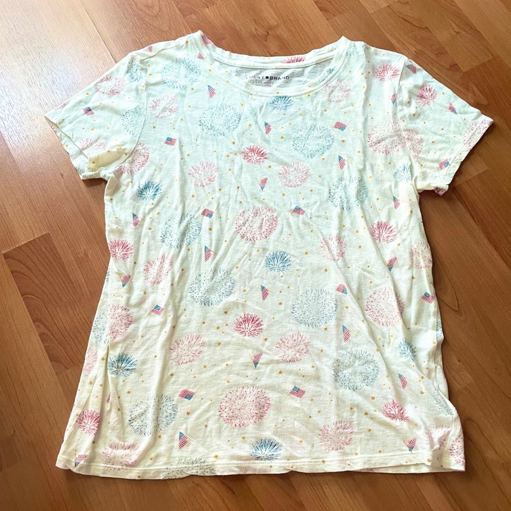 Lucky Brand Patriotic Tee